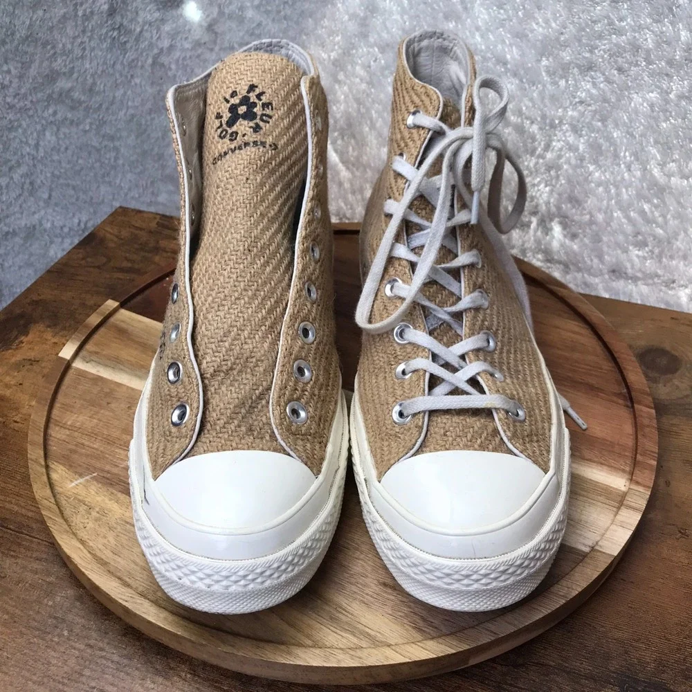 Converse Golf Le Fleur Chuck 70 Burlap High Top M 10.5 W 12.5 Tyler The Creator